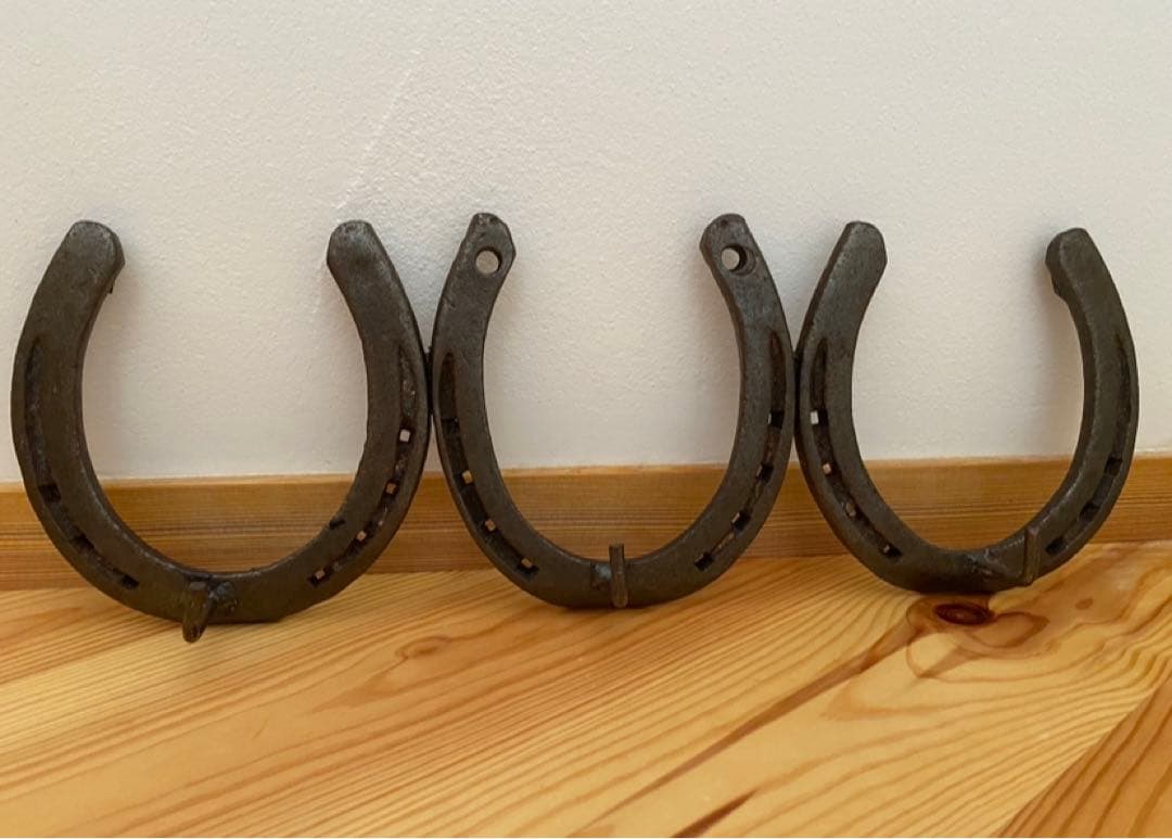 【レアアイテム】蹄鉄 ホースシュー　壁掛け　フック　アンティーク　ビンテージ