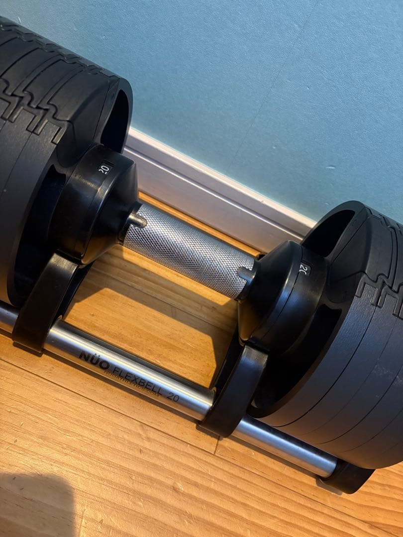 NUO FLEXBELL 可変式ダンベル 20kg 4kg刻み1個