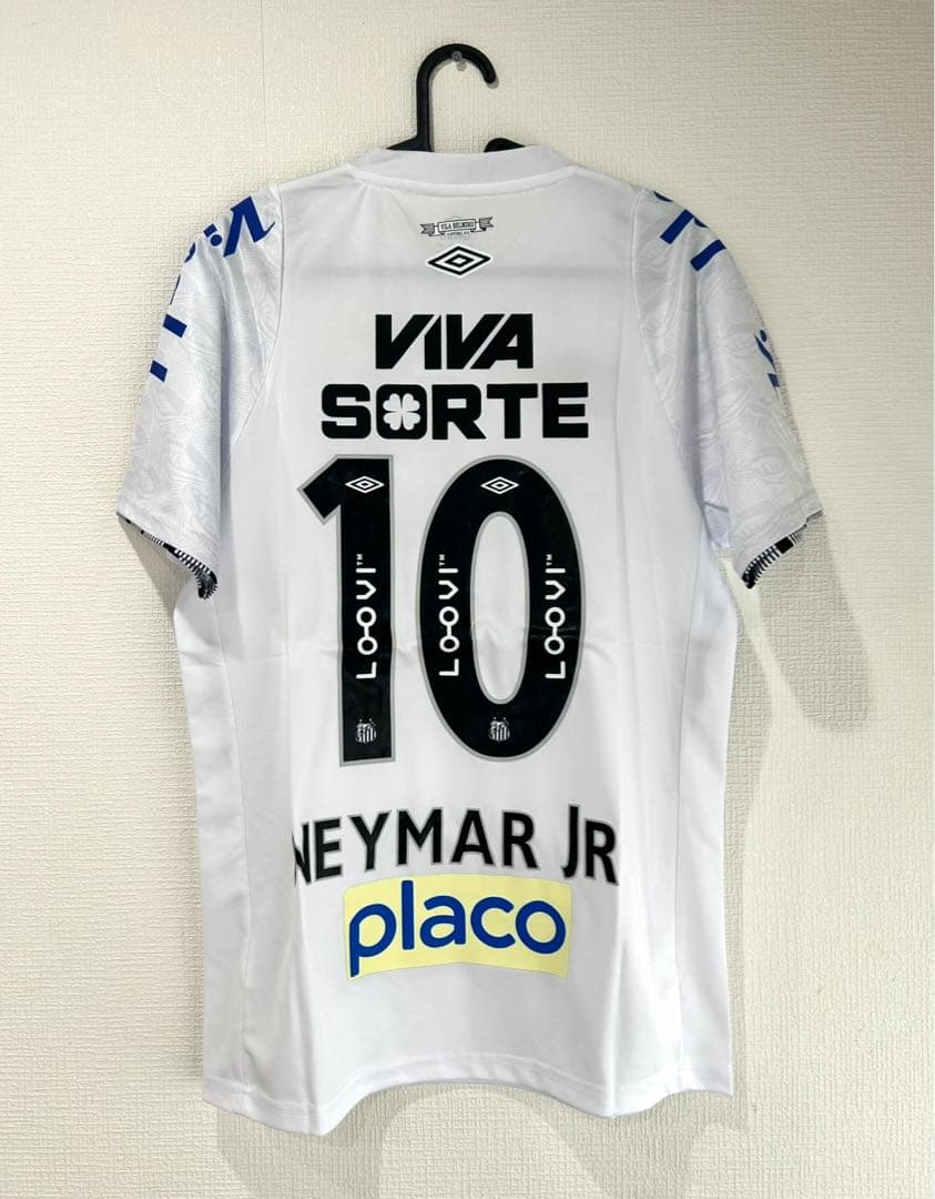 新品未使用　2025 サントスFC ホームジャージネイマールNo.10
