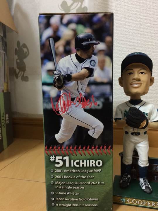 MLB イチロー×グリフィーJr. 球場配布 ボブルヘッド