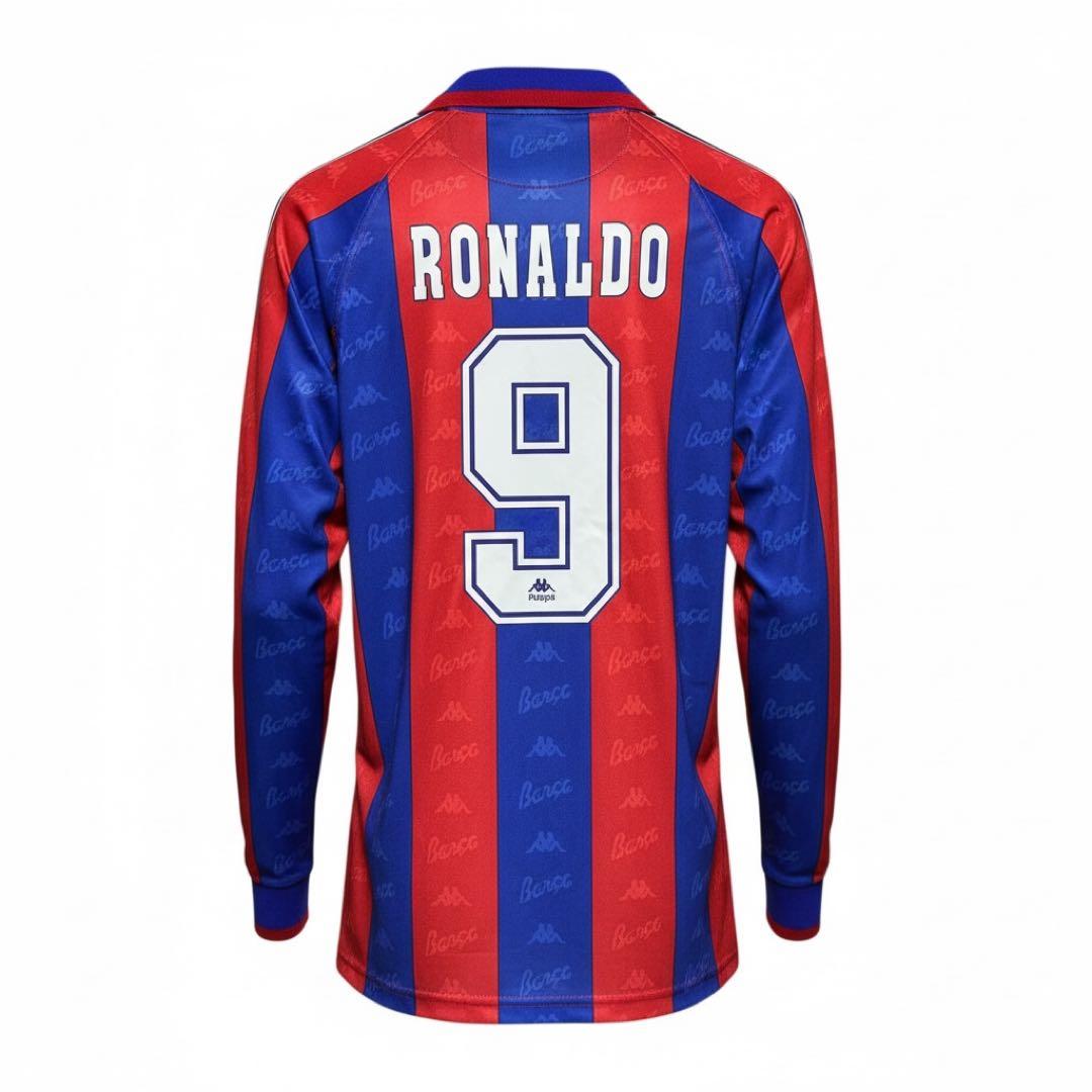 【Used】サッカーユニフォームFC Barcelona Ronaldo 9
