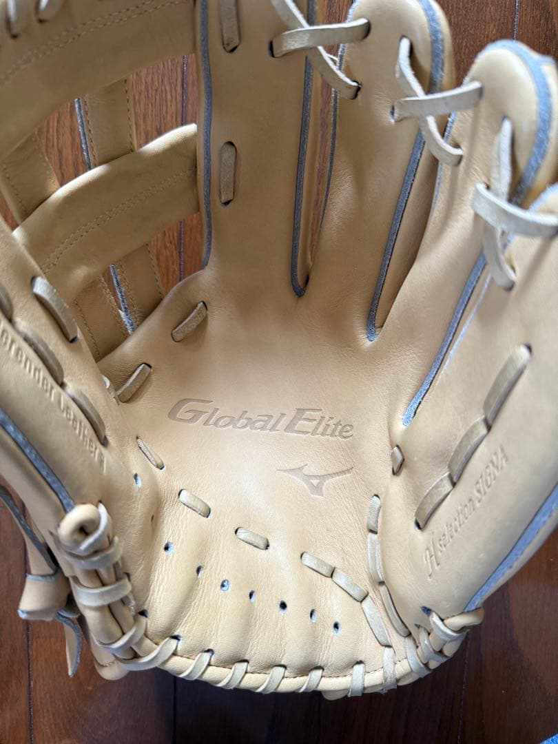 MIZUNO グローバルエリート軟式右投げ内野手用グローブ