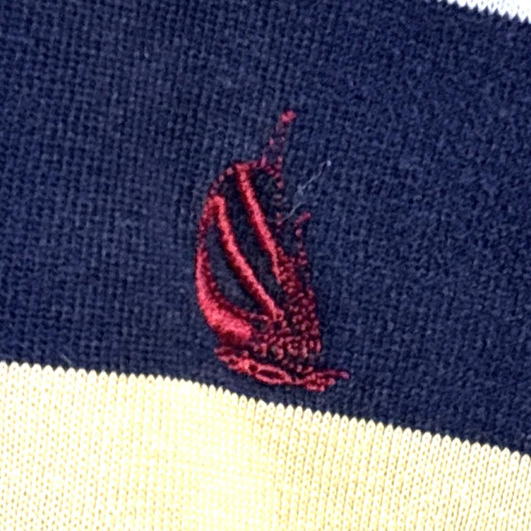 90s US古着 nautica 長袖ラガーシャツ　XL マルチカラー
