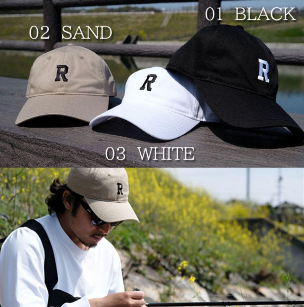 レイドジャパン、COLLEGE R 6PANEL CAP、即完売!! ホワイト