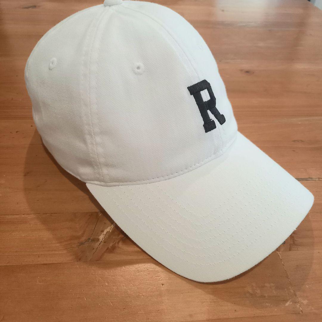 レイドジャパン、COLLEGE R 6PANEL CAP、即完売!! ホワイト