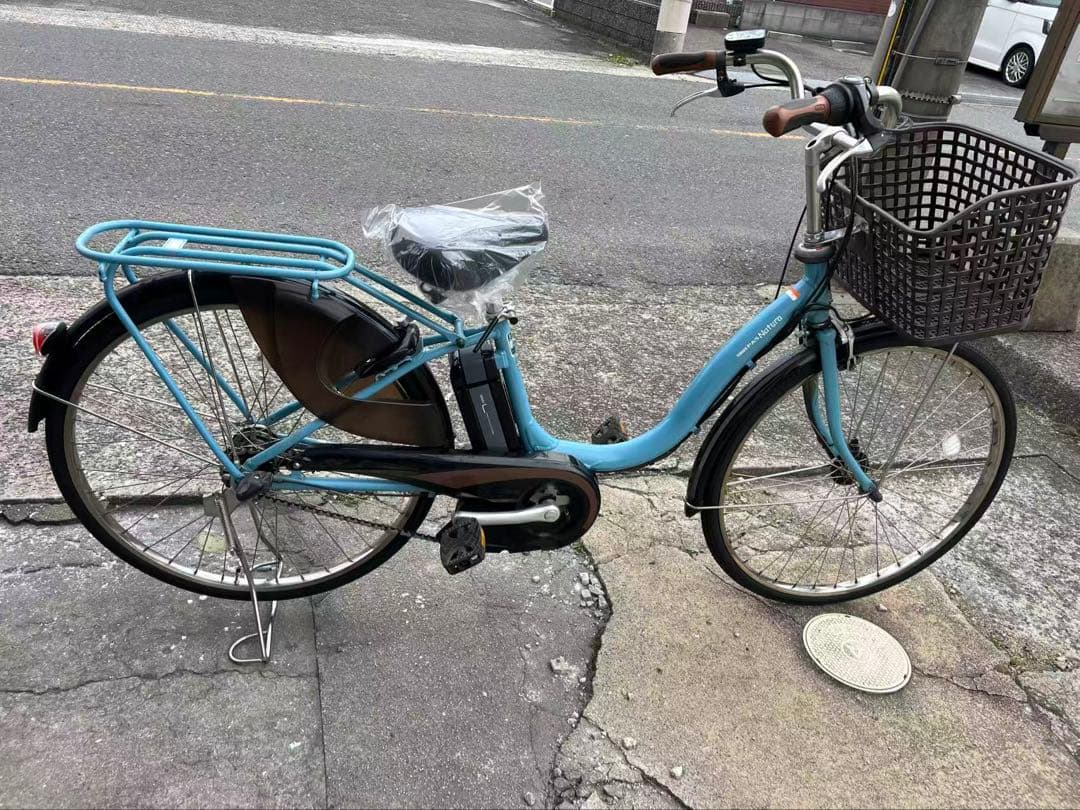 531 ヤマハ PAS natura 26インチ電動自転車 8.9AH