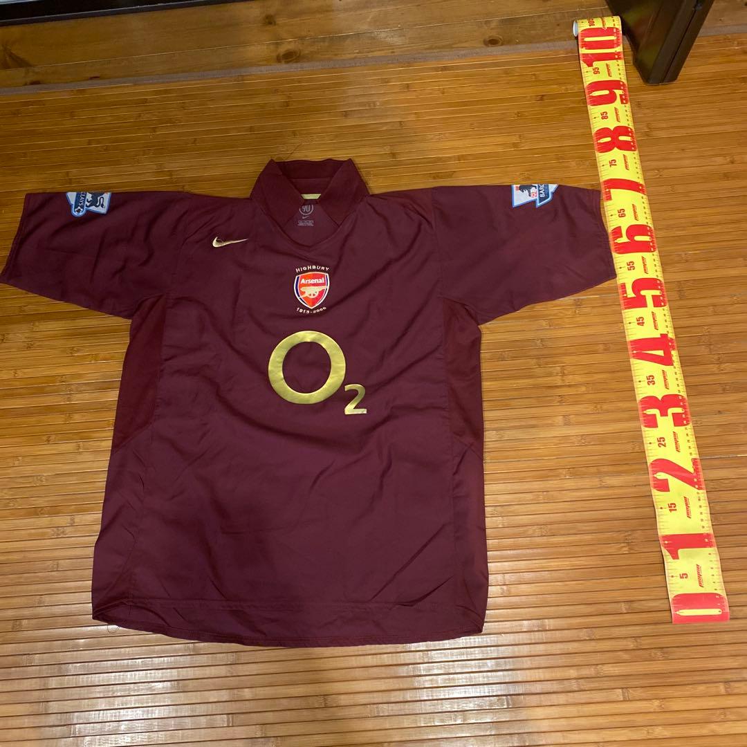 アーセナル Nike バーガンディシャツ XL CAMPBELL 23