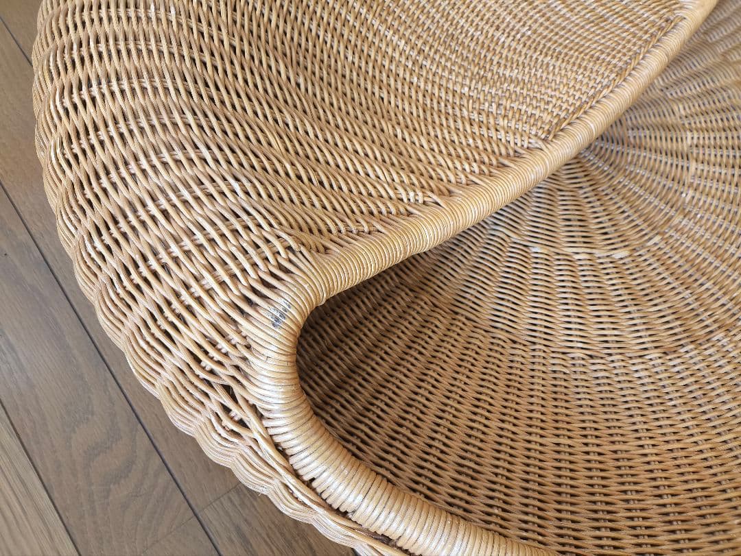 IDEE POD ラタン　座椅子　イデー