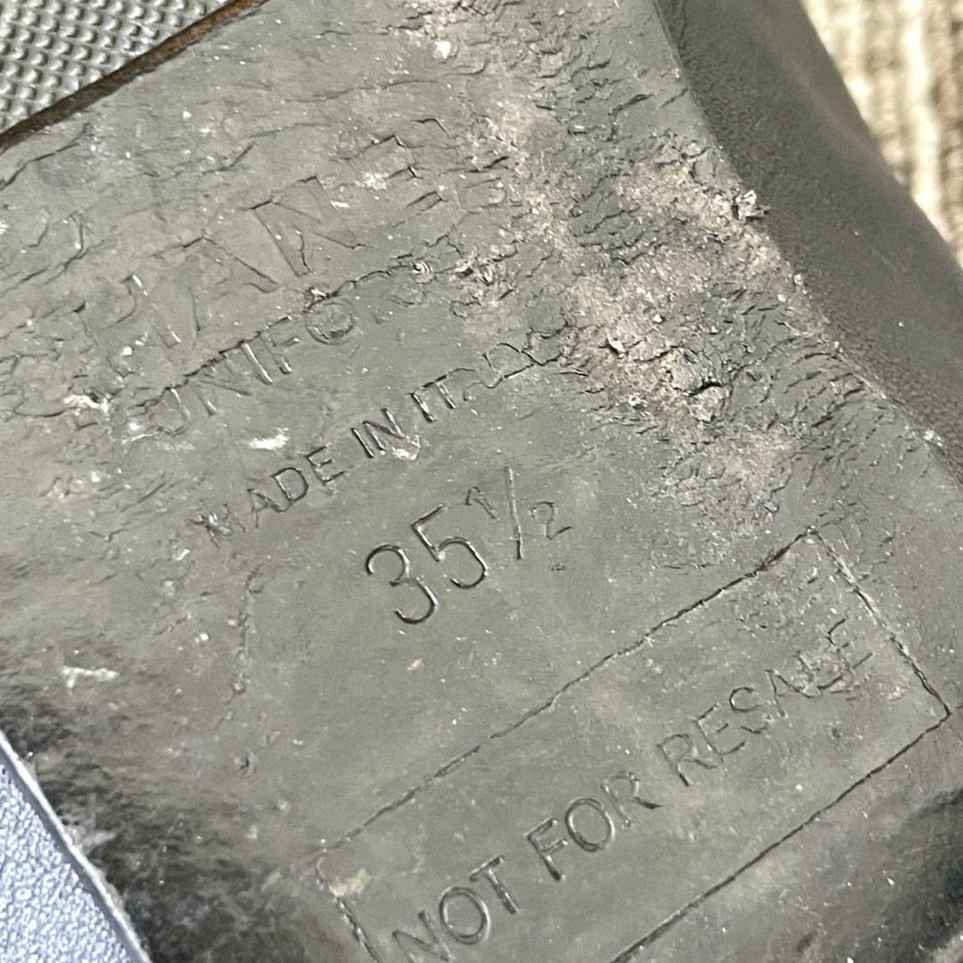 CHANEL　シャネル　バレエシューズ　ココマーク　リボン　ブラック