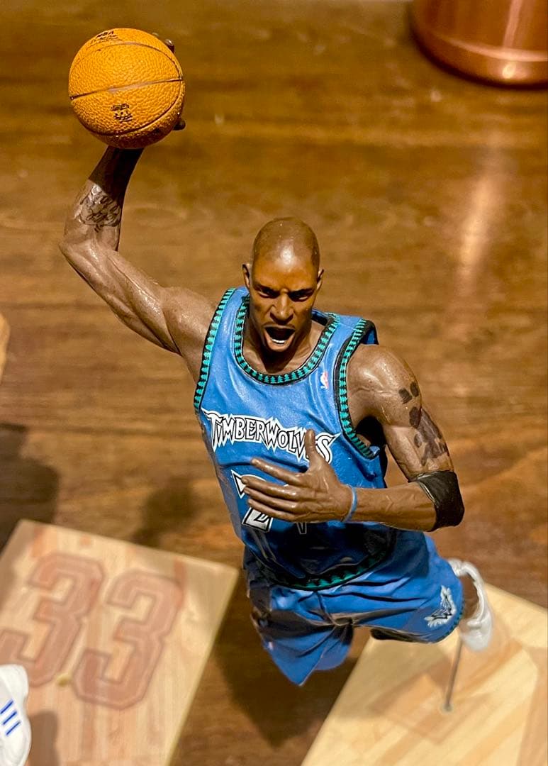NBA フィギュア3体セット ストヤコビッチ グラント・ヒル ケビン・ガーネット
