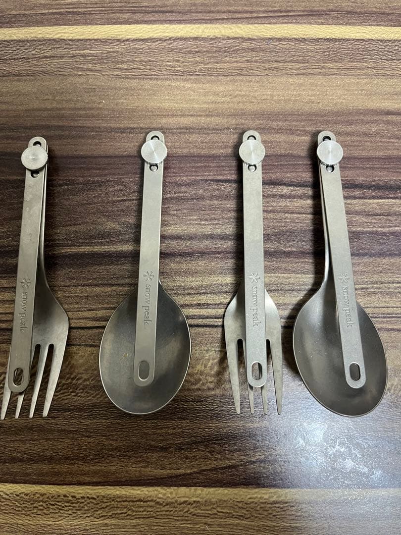 wandererスノーピーク チタンロングスプーン