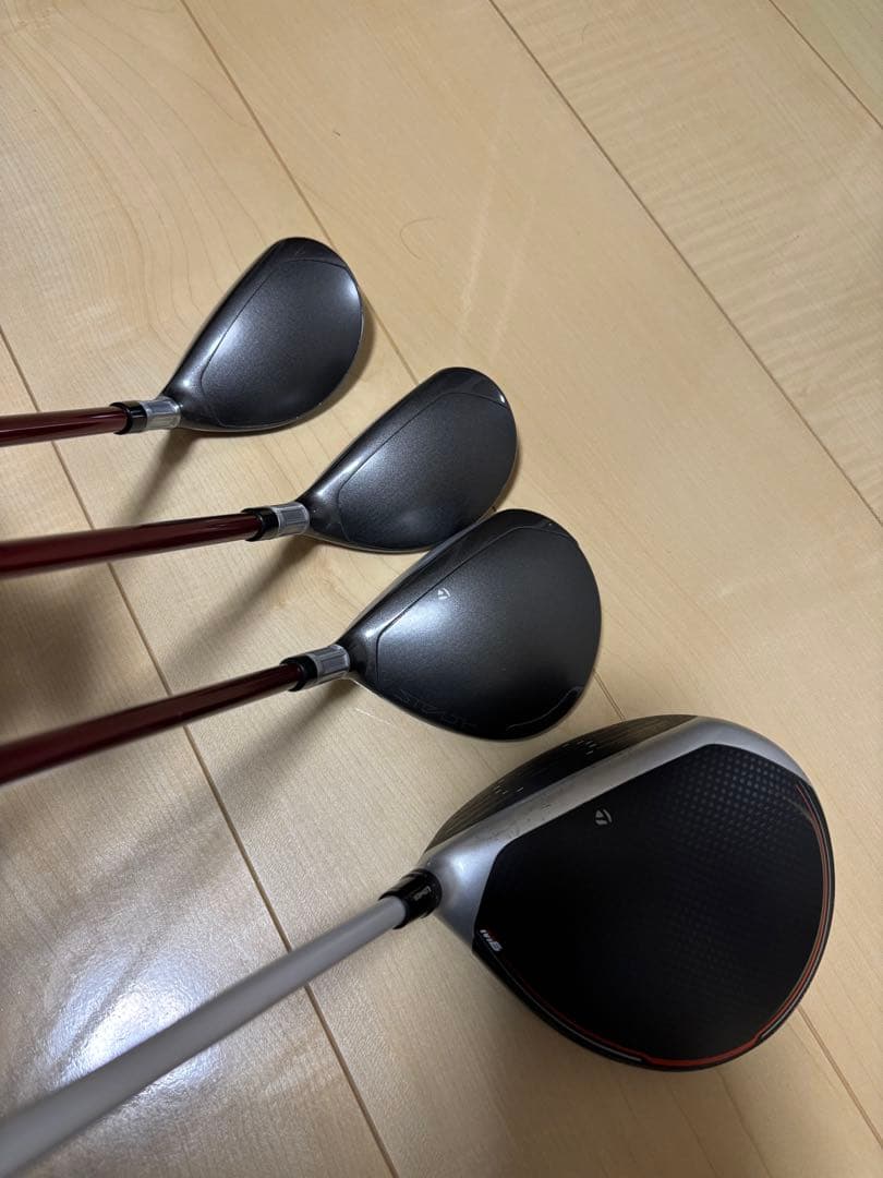 テーラーメイド　ドライバー、5W、6UT、4UT フレックスL 4本セット