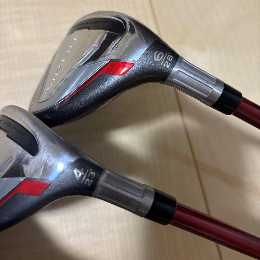 テーラーメイド　ドライバー、5W、6UT、4UT フレックスL 4本セット