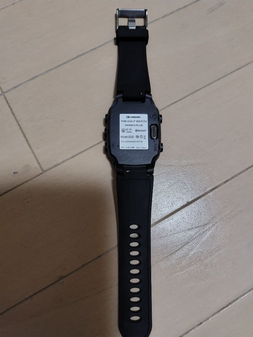 GREENON NORM II PLUS ブラック アナログ時計