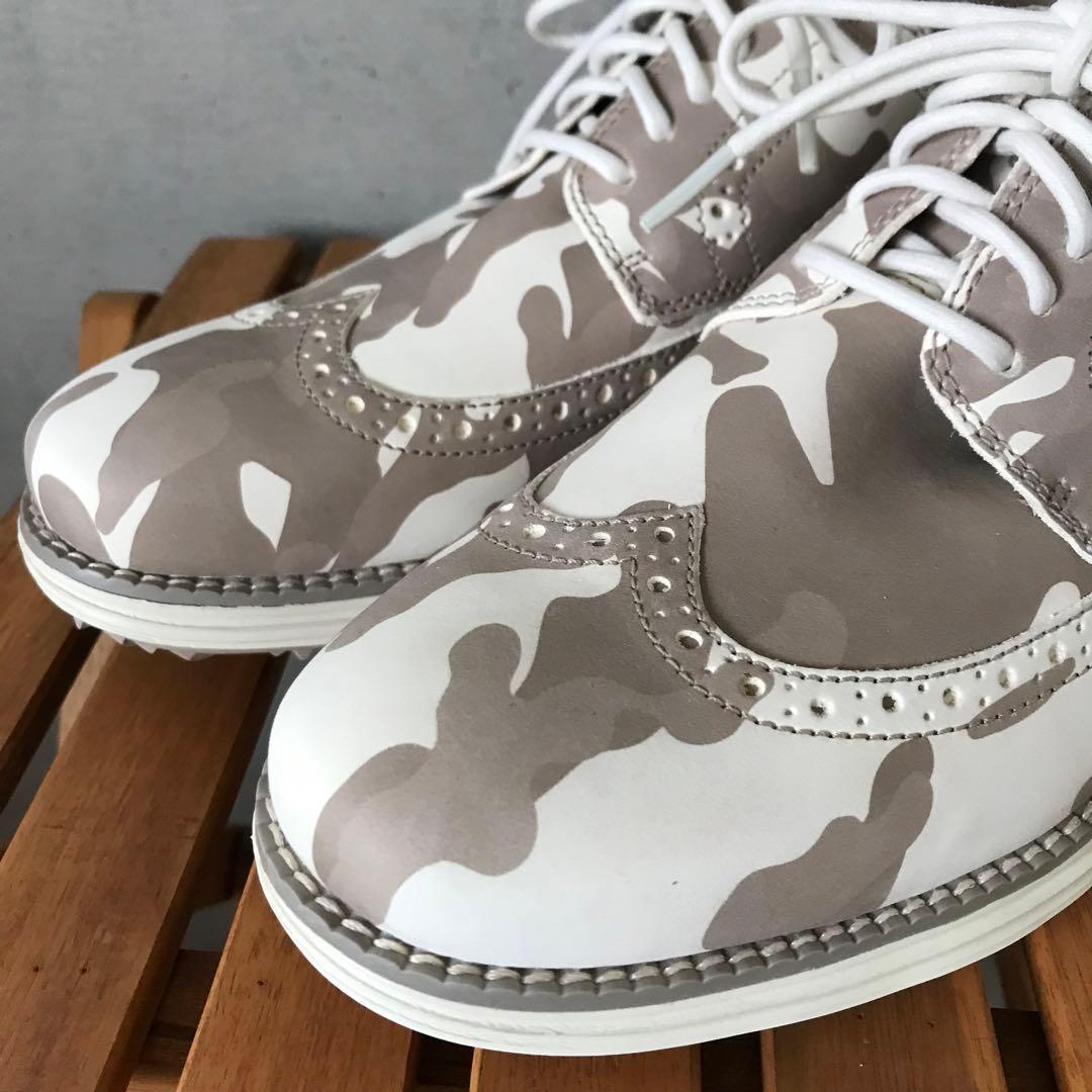 【新品】25.5cm COLE HAAN コールハーン ゴルフシューズ 薄茶