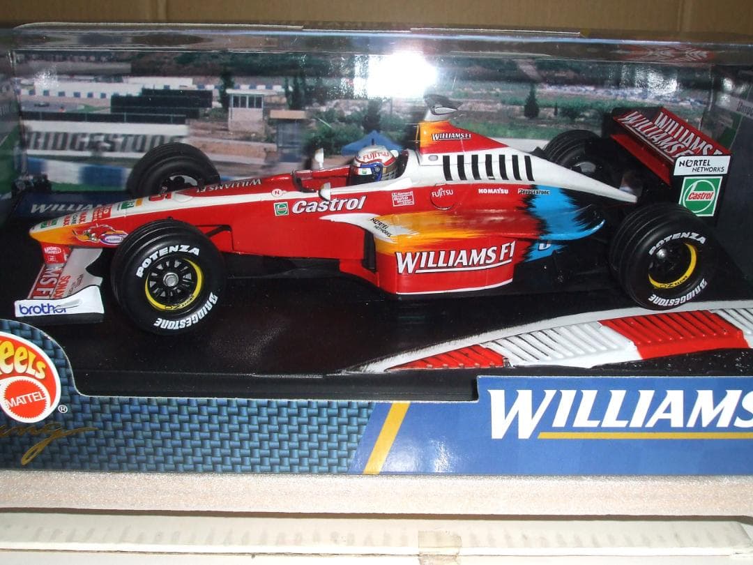 未開封　ウィリアムズ　FW２１　A・ザナルディ　＃５　マテル　１／１８
