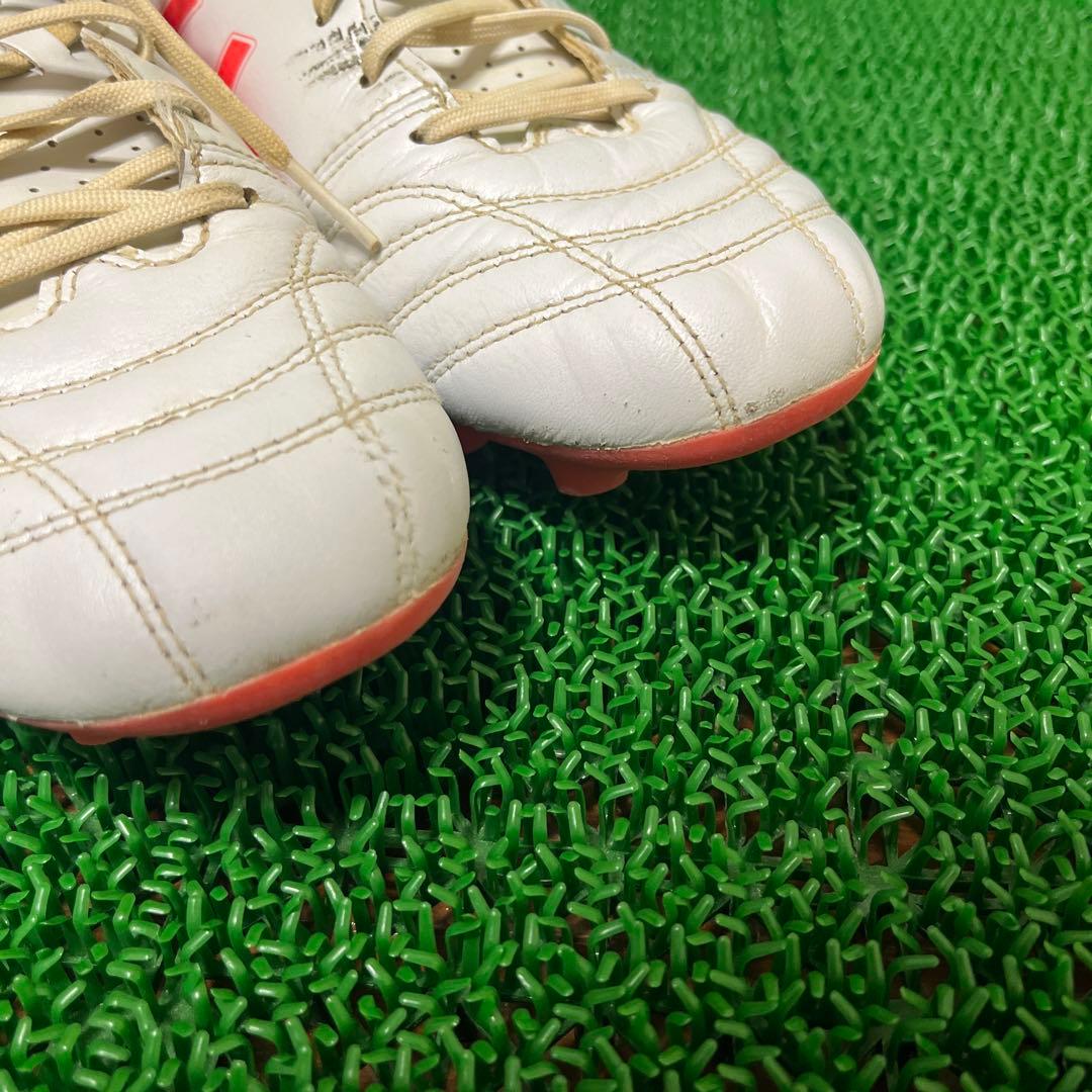 アシックス サッカースパイク DS LIGHT PRO(ホワイト×レッド)
