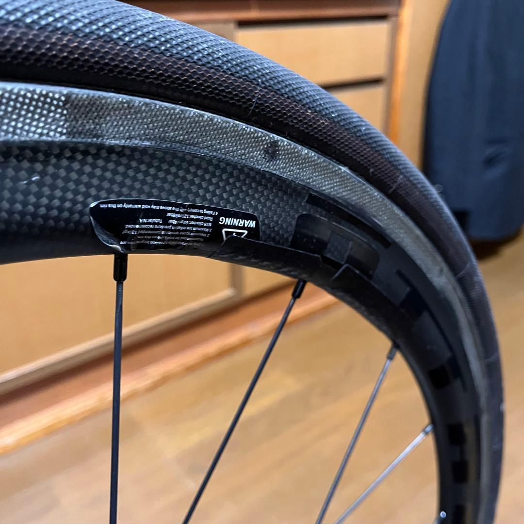 Gusto Attaque 45mm カーボンホイール チューブラー