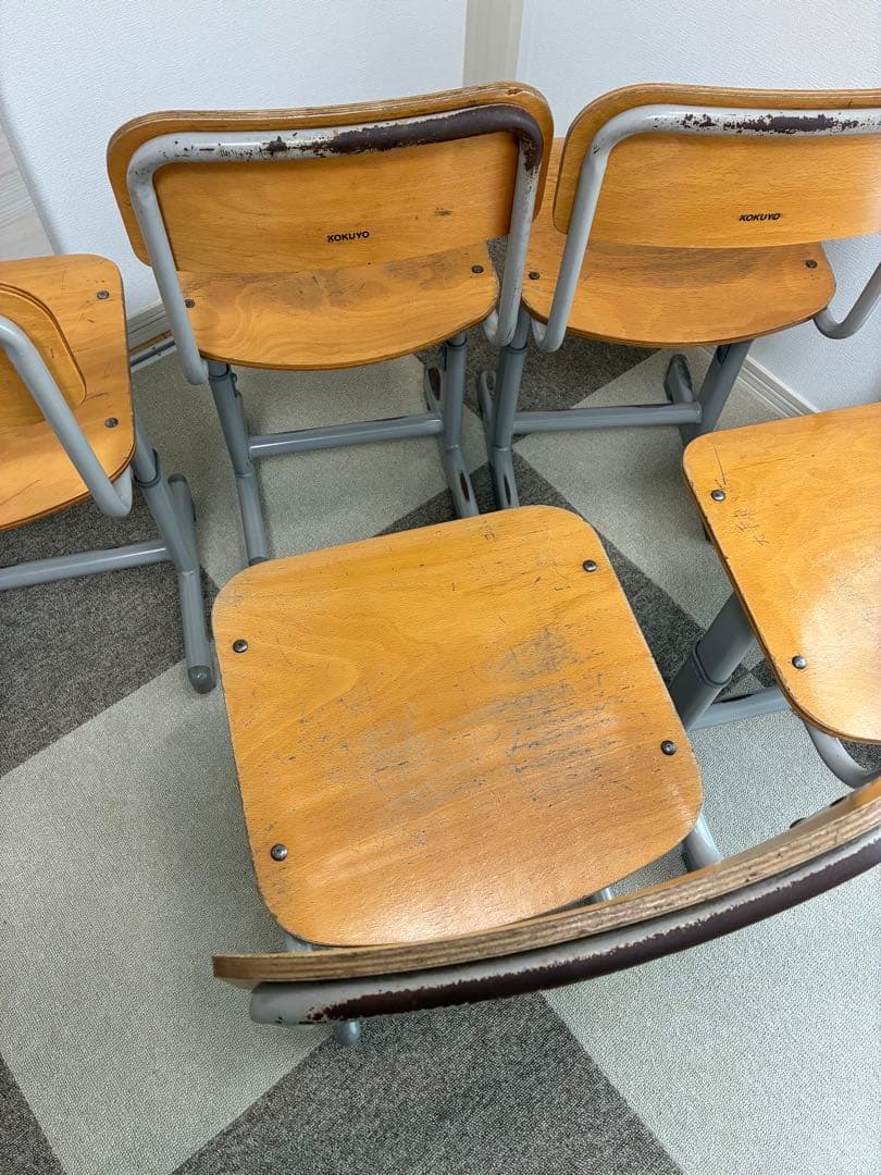 コクヨ　学習机　椅子　埼玉県引取限定　4セット