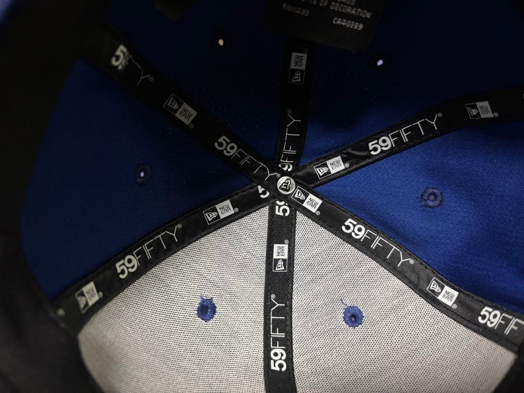 New Era 59FIFTY ネイビーキャップ 7 8/3 ドジャース