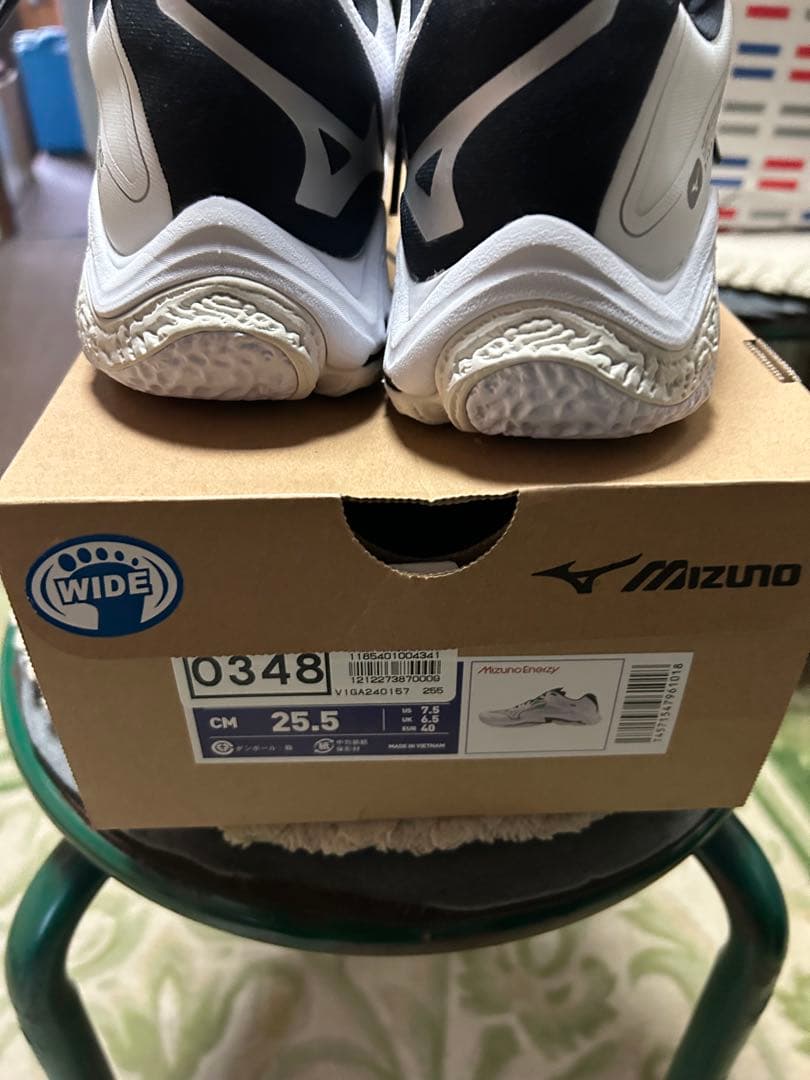 Mizuno バレーボールシューズ 25.5cm WIDE