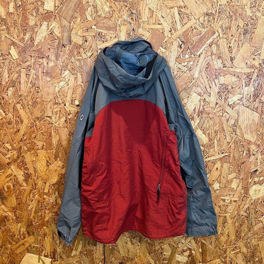 Burton バートン スノーウェア ジャケット スキー スノボ グレー レッド