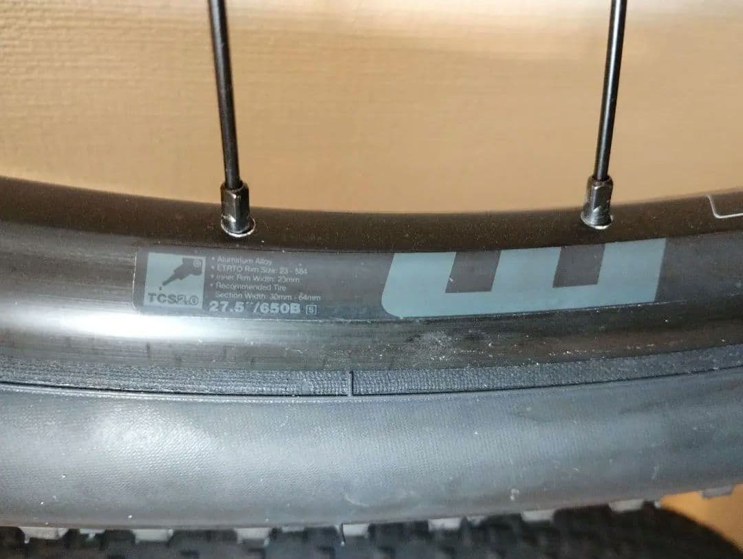 WTB & MAXXIS Rambler 650×47cホイールセット