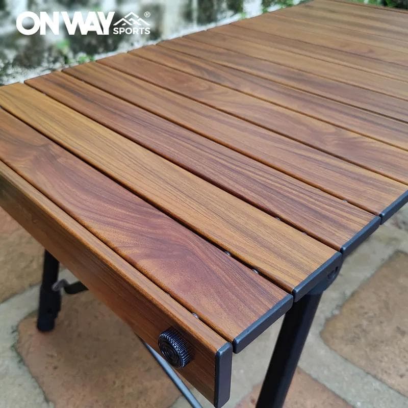 Simpleme 3WAYアルミロールテーブルL OW-C1260-BR