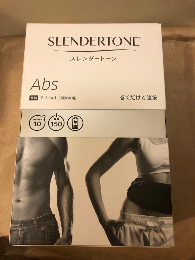 未開封品　スレンダートーン アブベルト 腹筋 EMS 正規品　男女兼用