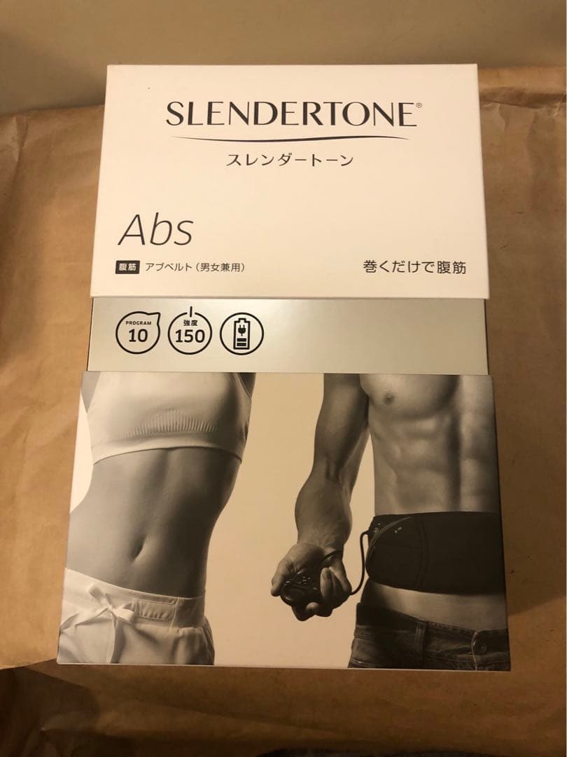 未開封品　スレンダートーン アブベルト 腹筋 EMS 正規品　男女兼用