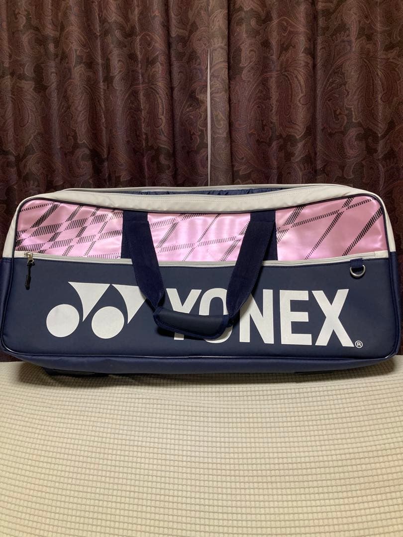 YONEX バドミントンバッグ ネイビー/ピンク