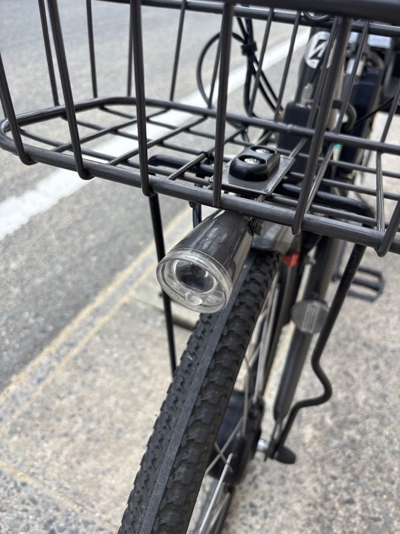 (福岡市内) ビッケモブdd グレー電動アシスト自転車 BM0B40