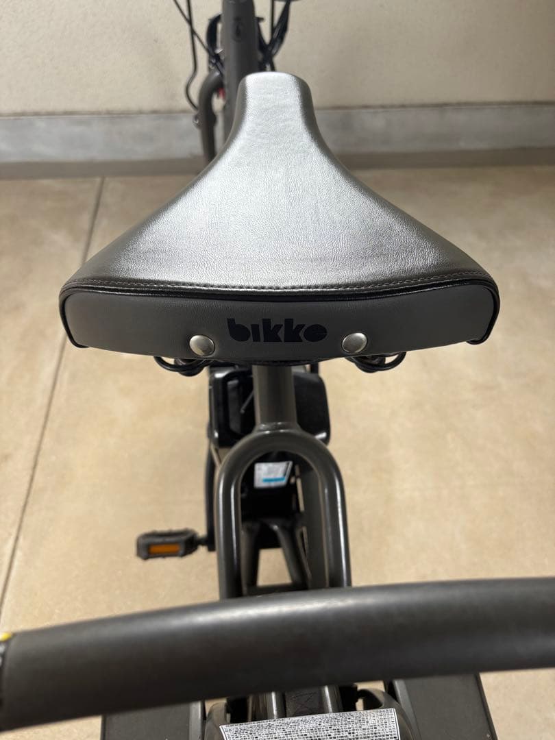 (福岡市内) ビッケモブdd グレー電動アシスト自転車 BM0B40