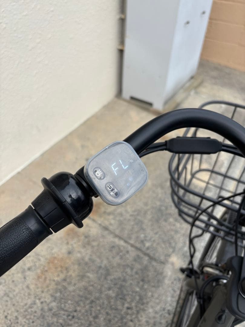 (福岡市内) ビッケモブdd グレー電動アシスト自転車 BM0B40