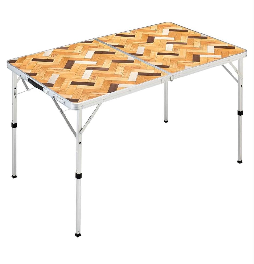 テーブル・チェア・ハンモック Coleman NATURAL PUZZLE TABLE 120