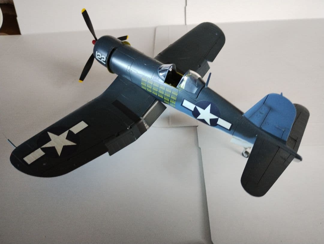 プラモデル完成機　1/48　F4Uコルセア