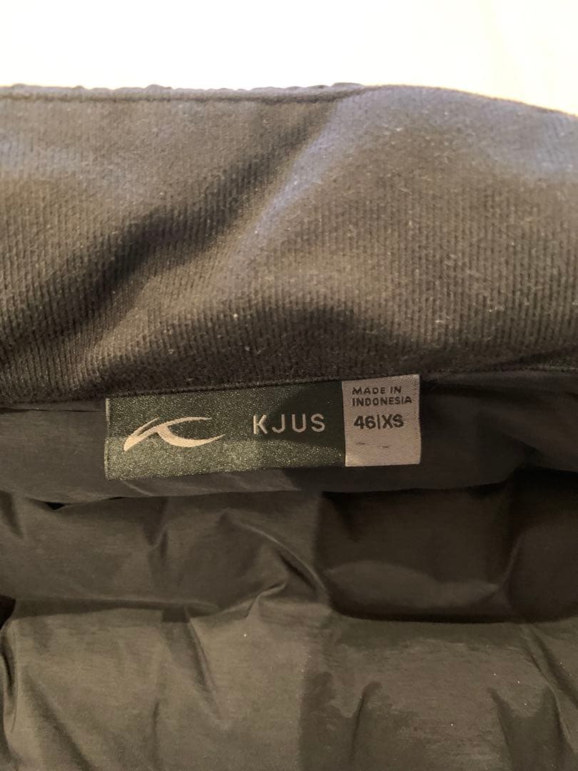「美品」KJUS ネイビー キルティング ベスト 46/XS