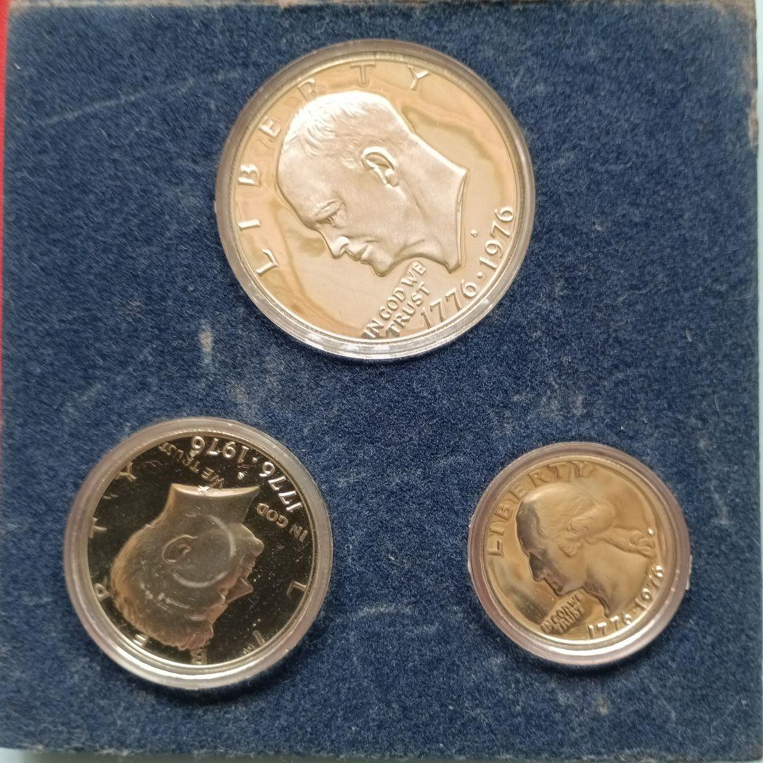 アメリカ建国200周年記念銀貨セット