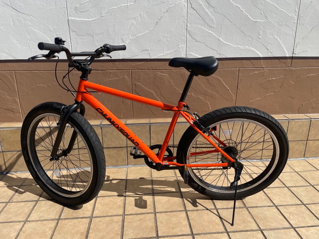 【室内保管】26インチマウンテンバイク 3インチ fatbike 8段