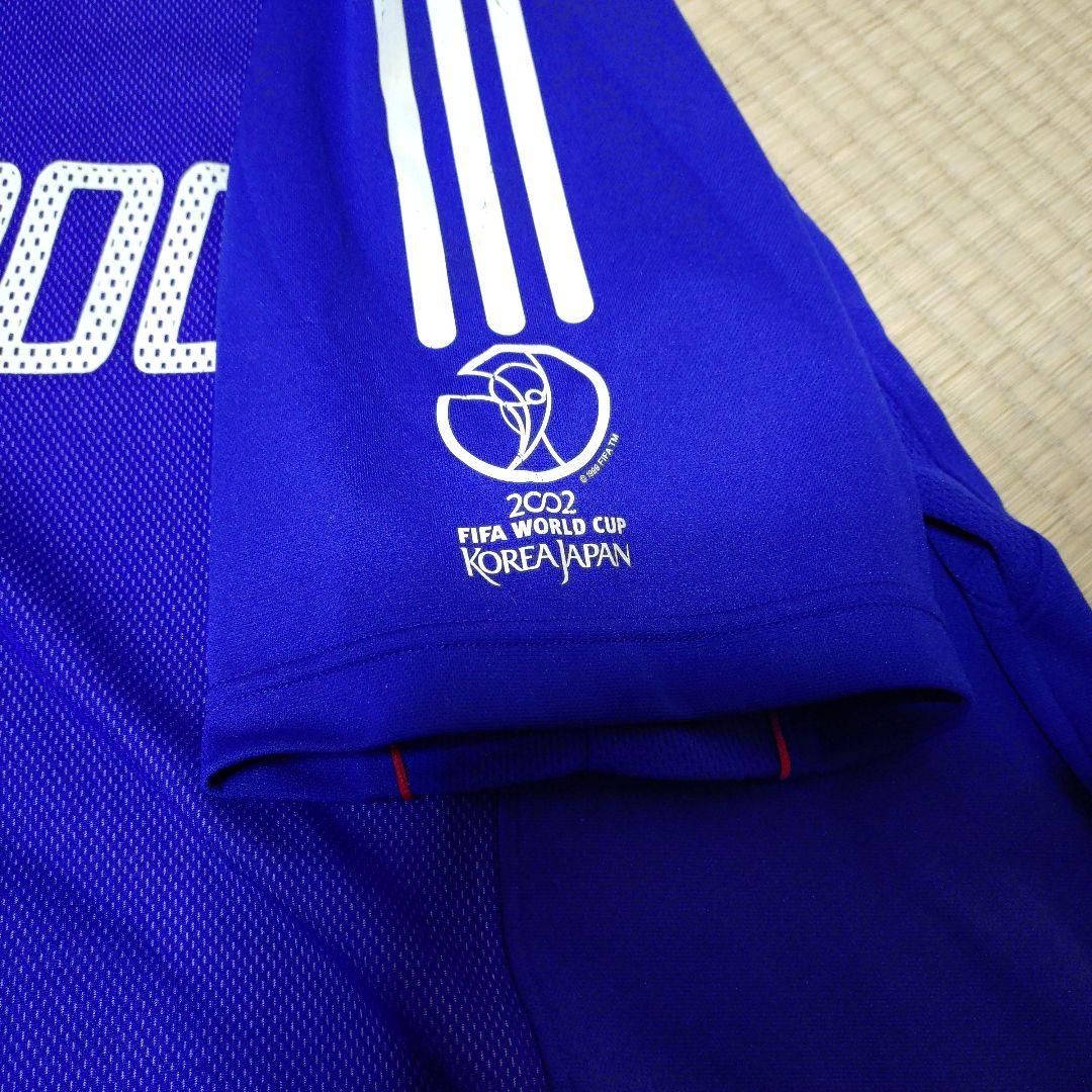 希少&超美品♬2002ワールドカップメモリアルシャツありがとう日本！正規品☆