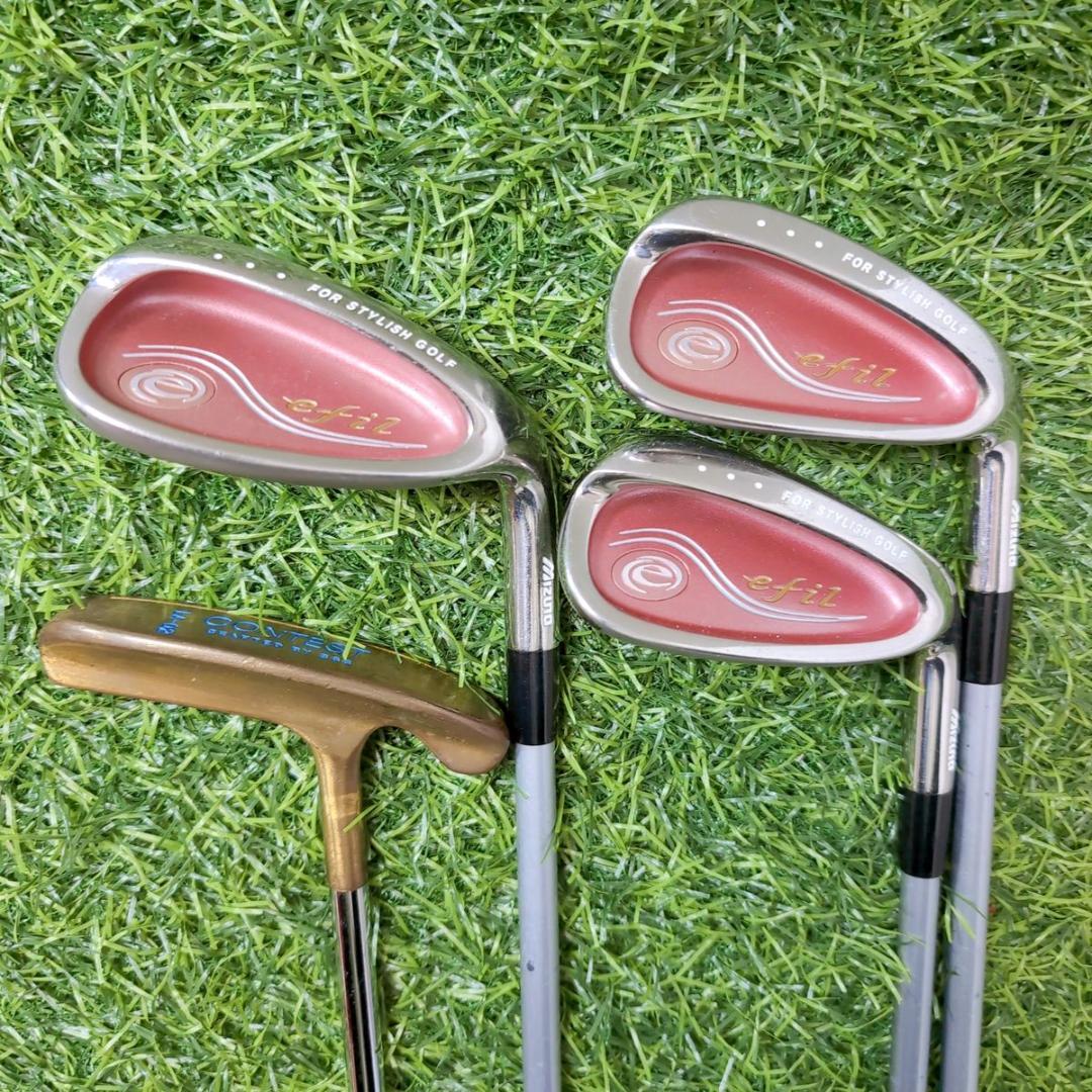 MIZUNO ミズノ efil エフィル レディース ゴルフ クラブ7本セット