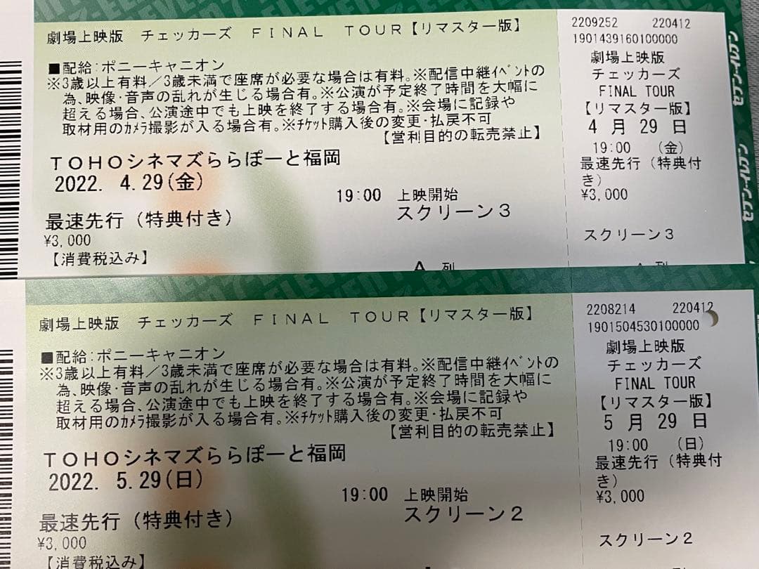 新品　チェッカーズファイナルツアー　復刻版CDパンフレット　推し活　 藤井フミヤ