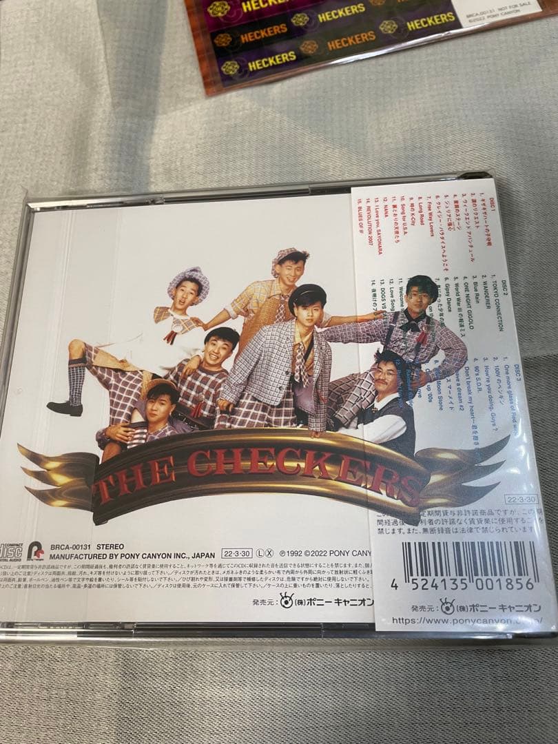 新品　チェッカーズファイナルツアー　復刻版CDパンフレット　推し活　 藤井フミヤ