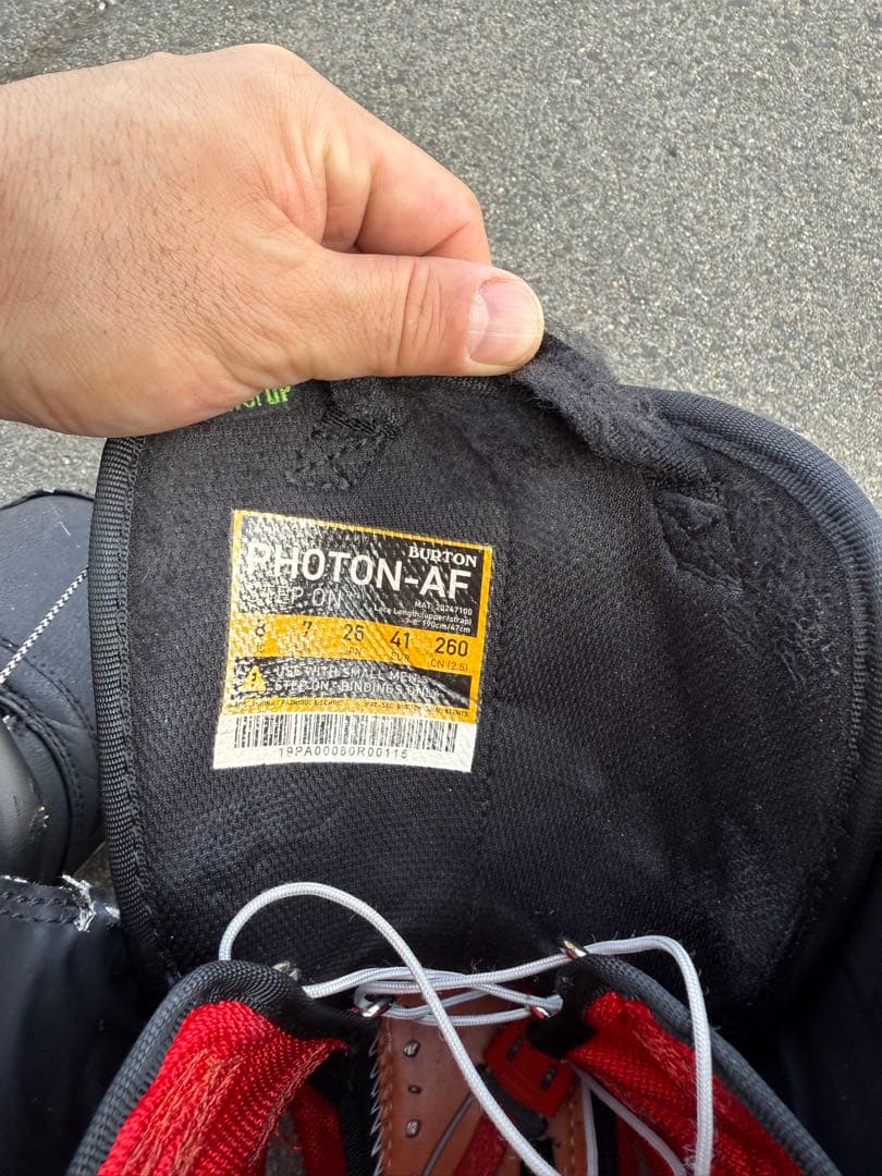 Burton PHOTON AF step onスノーボードブーツ26cm