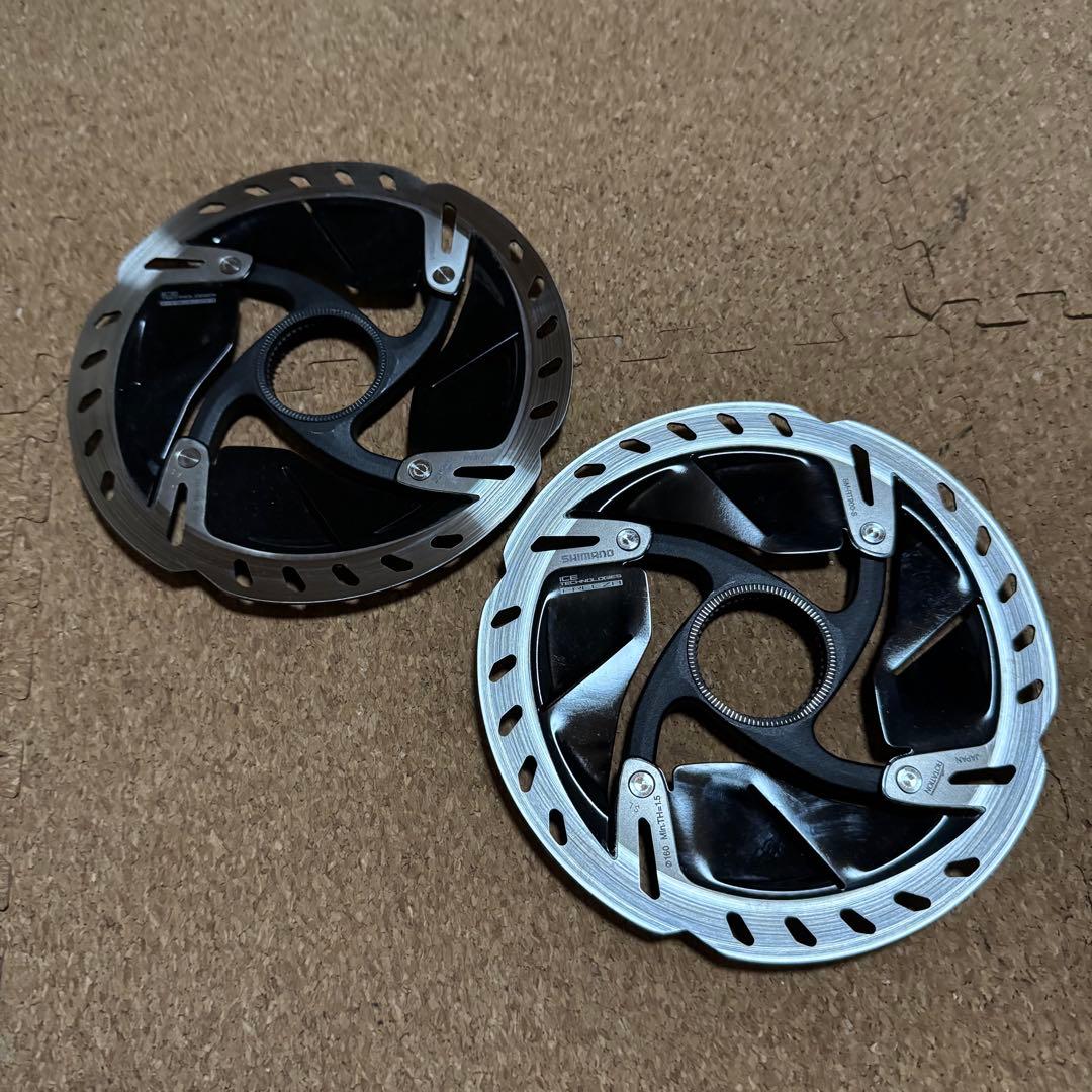 SHIMANO デュラエース　ブレーキ　ローター　前後セット　160mm