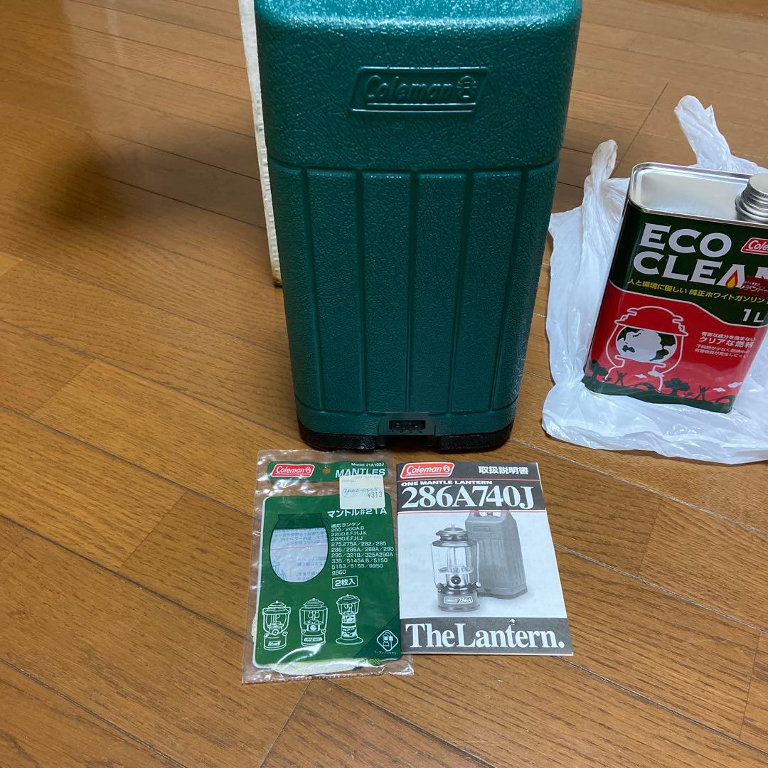 美品Coleman コールマン286A740J ランタンマントルホワイトガソリン