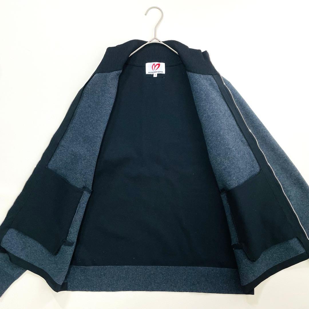 6530【美品】　マスターバニーエディション　ジップアップニットジャケット
