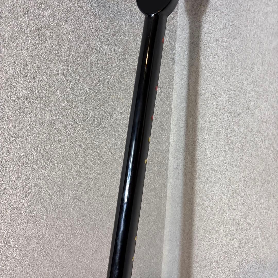 【極美品】沖縄三線　真壁型 合皮 人工皮 セミハードケース付 付属品多数