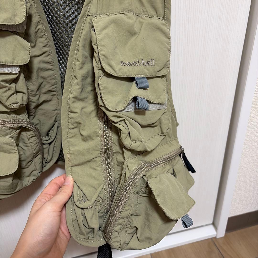 mont-bell フィッシングベスト　men's S
