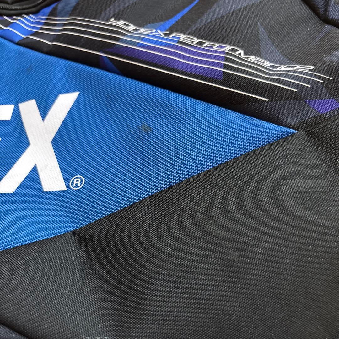 YONEX バドミントンバッグ 青/黒